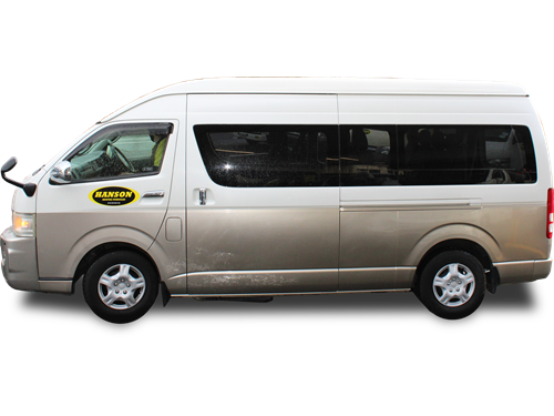 12 Seater Minibus (Petrol) - With Luggage Cage