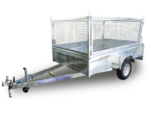 7ft x 4ft Cage Tipper Trailer